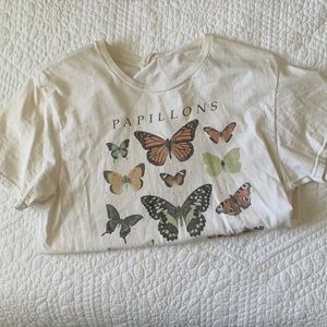 Urban Outfitters Butterfly Shirt